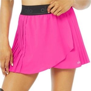 Alo Pleated Tennis Skirt